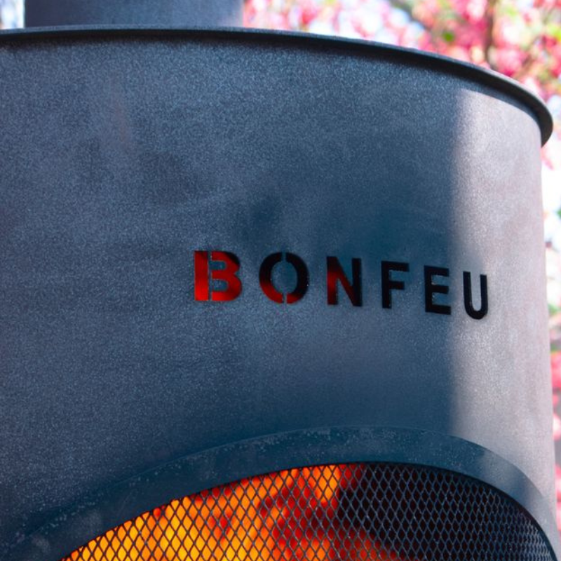 BonFeu, BonTon 60, Outdoor Fireplace, Black