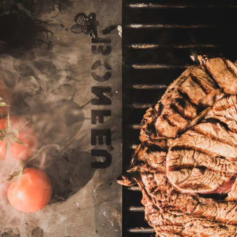 BonFeu, BonBiza Island, BBQ Plancha (80cm) with Table