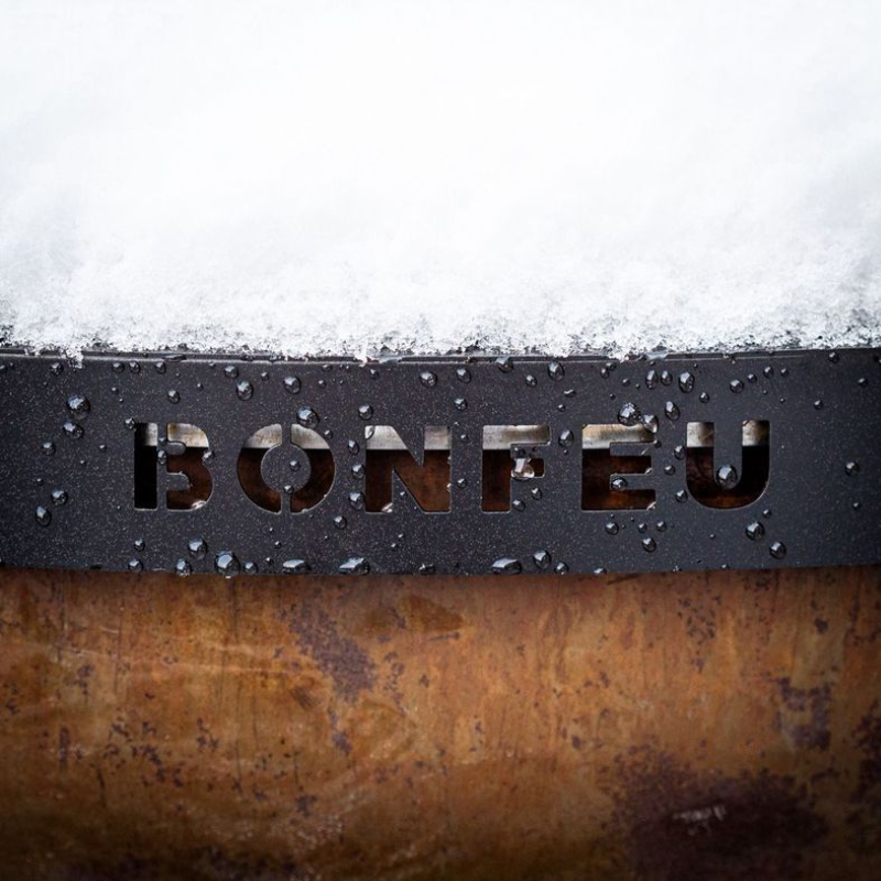 BonFeu, BonBiza Island, BBQ Plancha (80cm) with Table