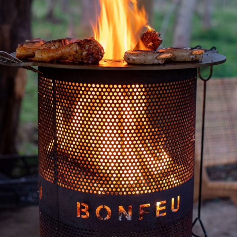 BonFeu, BonVes 45, Fire Pit, Rust