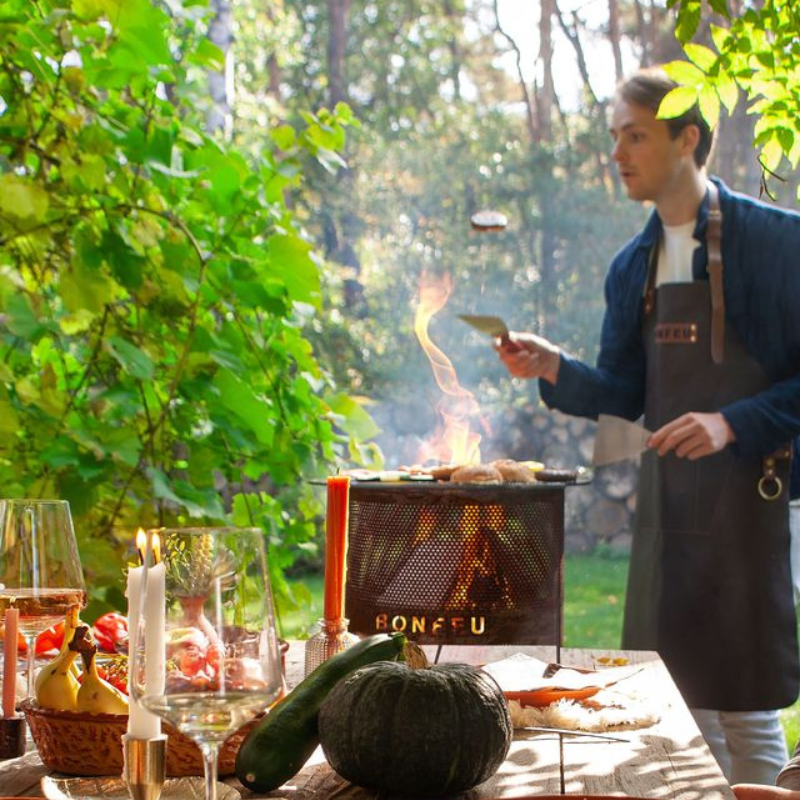 BonFeu, BonVes 45, Fire Pit, Rust