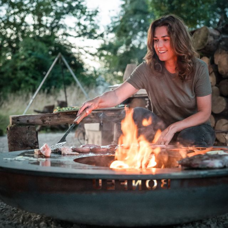 BonFeu, BonBowl (150cm), Fire Bowl, Rusty Brown