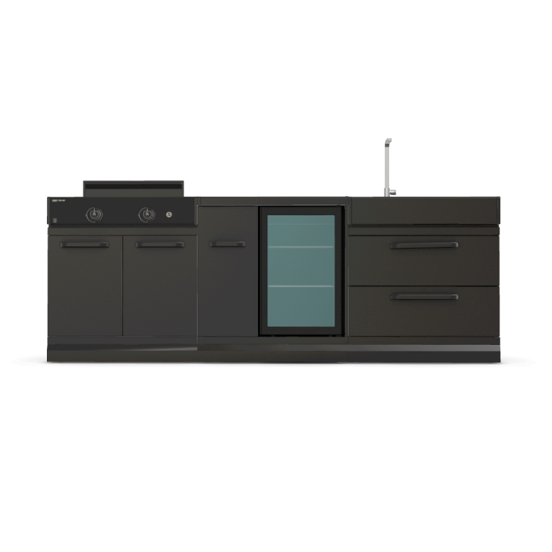 GRLLR Connect Modular Outdoor Kitchen – Stove, Sink, Cooling Unit & Fridge for Ultimate Outdoor Cooking