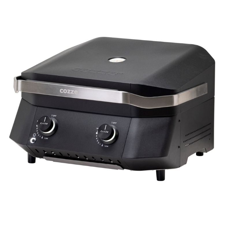 Cozze G-500 Gas Plancha Grill with Cast Iron Plate - Outdoor Use