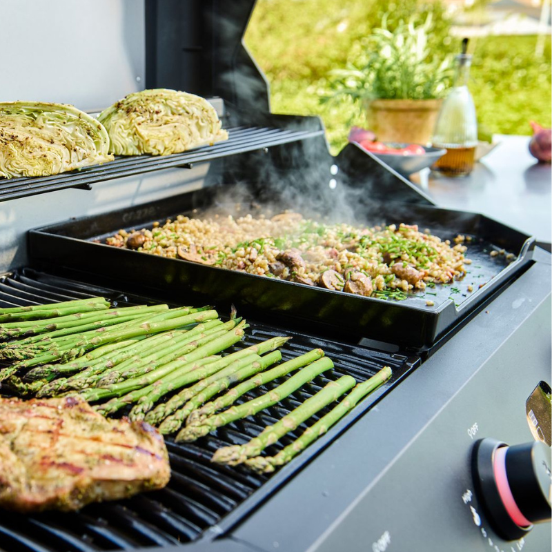 Cozze G-800 Combo Grill & Plancha – Dual Surface Outdoor BBQ