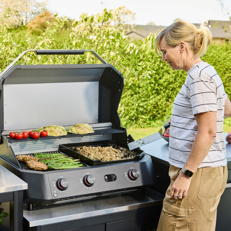 Cozze G-800 Combo Grill & Plancha – Dual Surface Outdoor BBQ