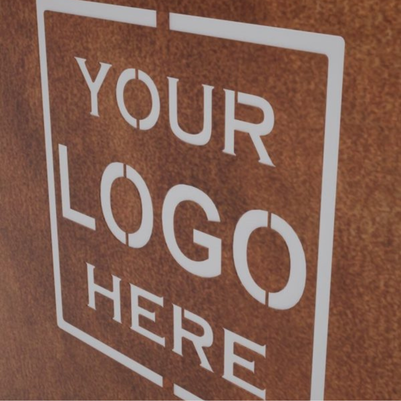 Arden Corten Steel Cube Planter