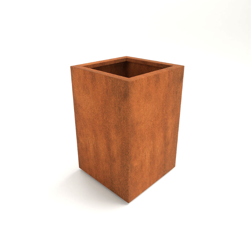 Tatton β Corten Steel Column Planter