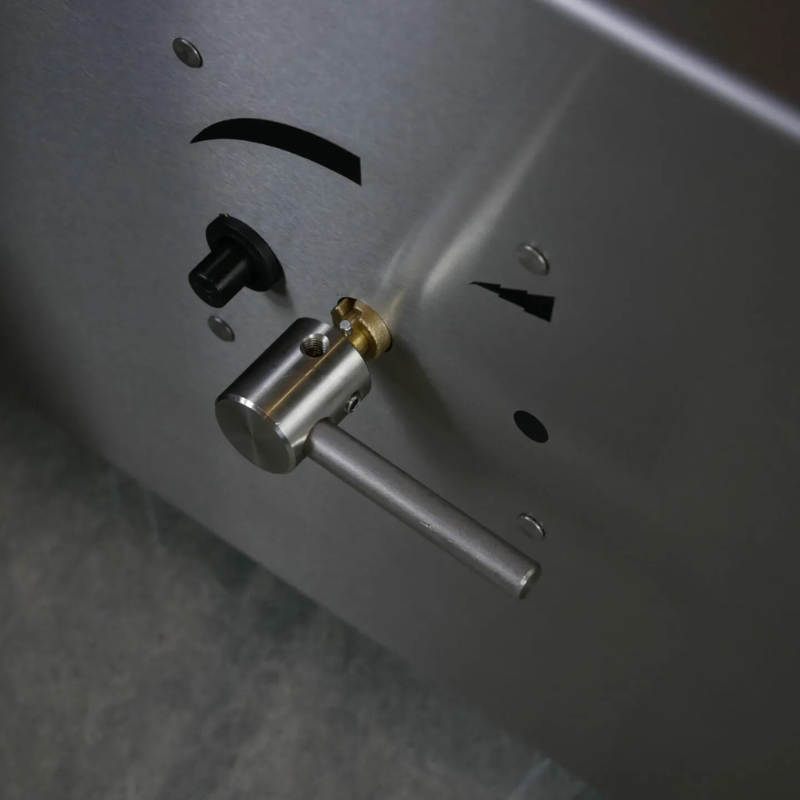 Helios β Premium Stainless Steel Square Gas Firepit Table