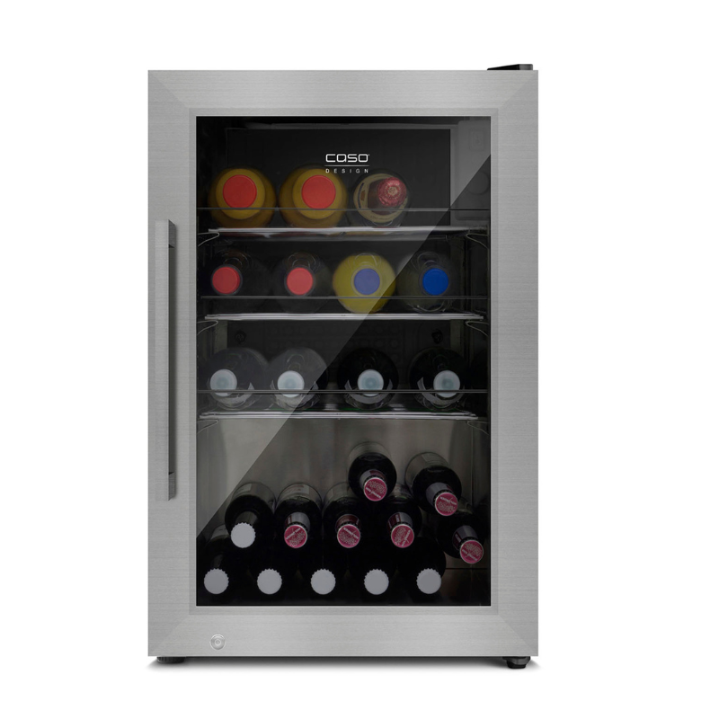 Caso Design, Outdoor Fridge, Silver, Right Sided Hinge