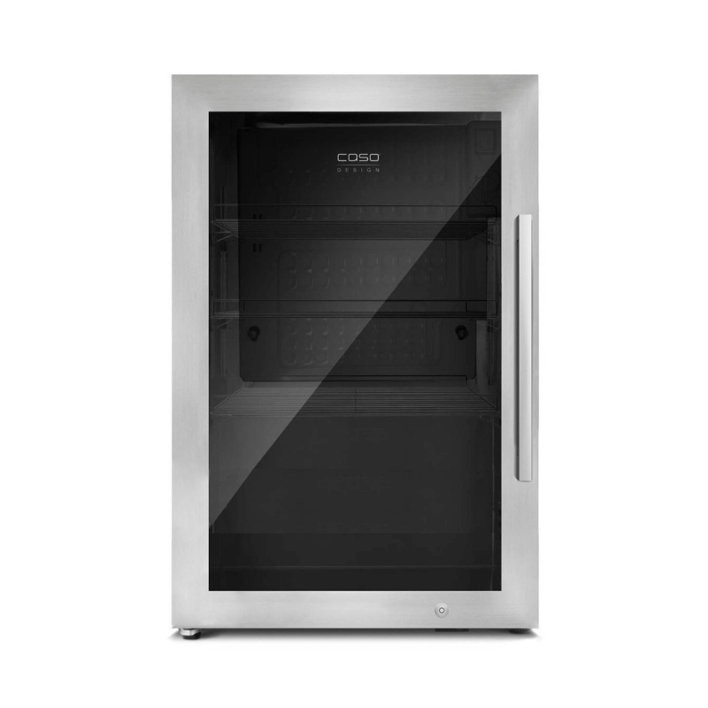 Caso Design, Outdoor Fridge, Silver, Left Sided Hinge