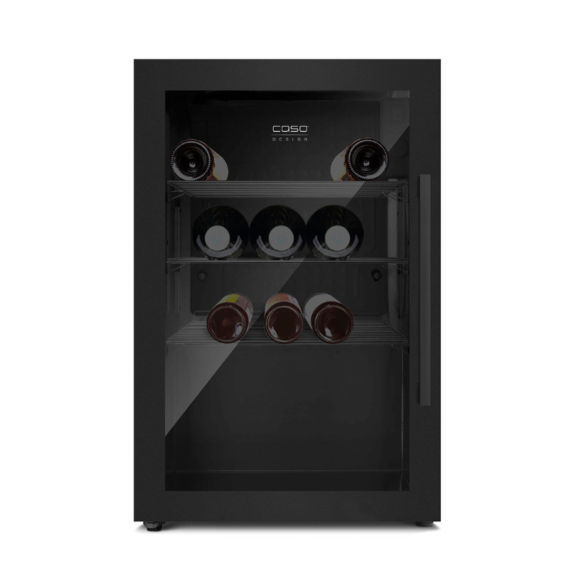 Caso Design, Outdoor Fridge, Black, Left Sided Hinge
