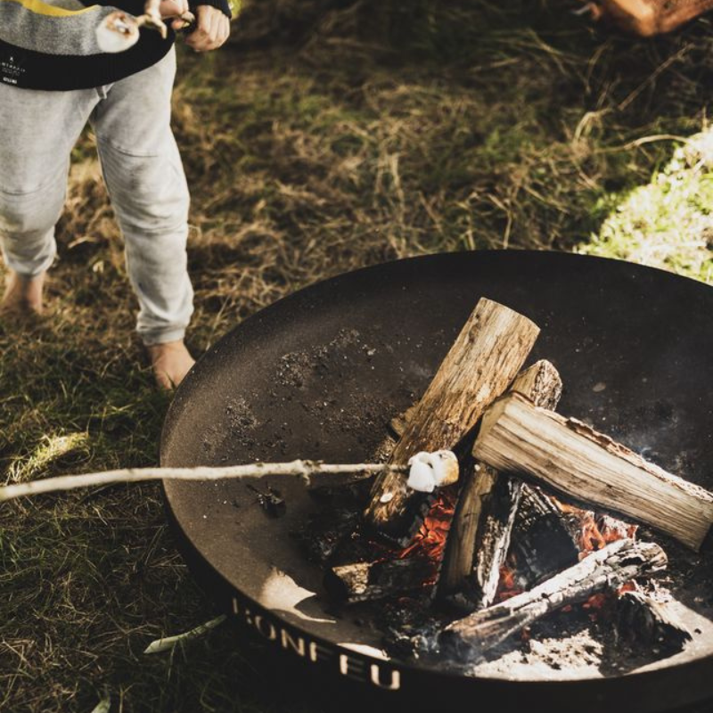 BonFeu, BonBowl (100cm) Fire Bowl, Rusty Brown