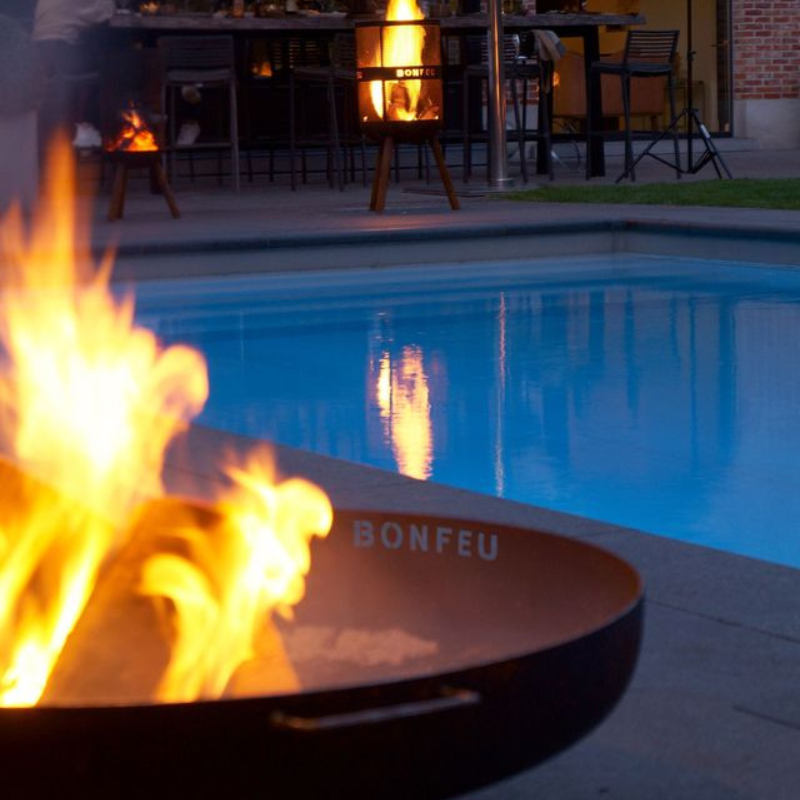 BonFeu, BonBowl Plus (60cm), Fire Bowl, Rusty Brown