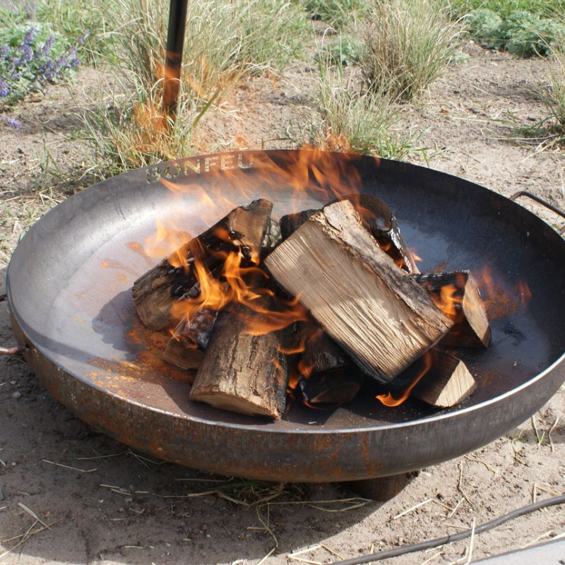 BonFeu, BonBowl Plus (60cm), Fire Bowl, Rusty Brown