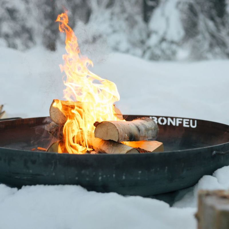 BonFeu, BonBowl Plus (60cm), Fire Bowl, Rusty Brown