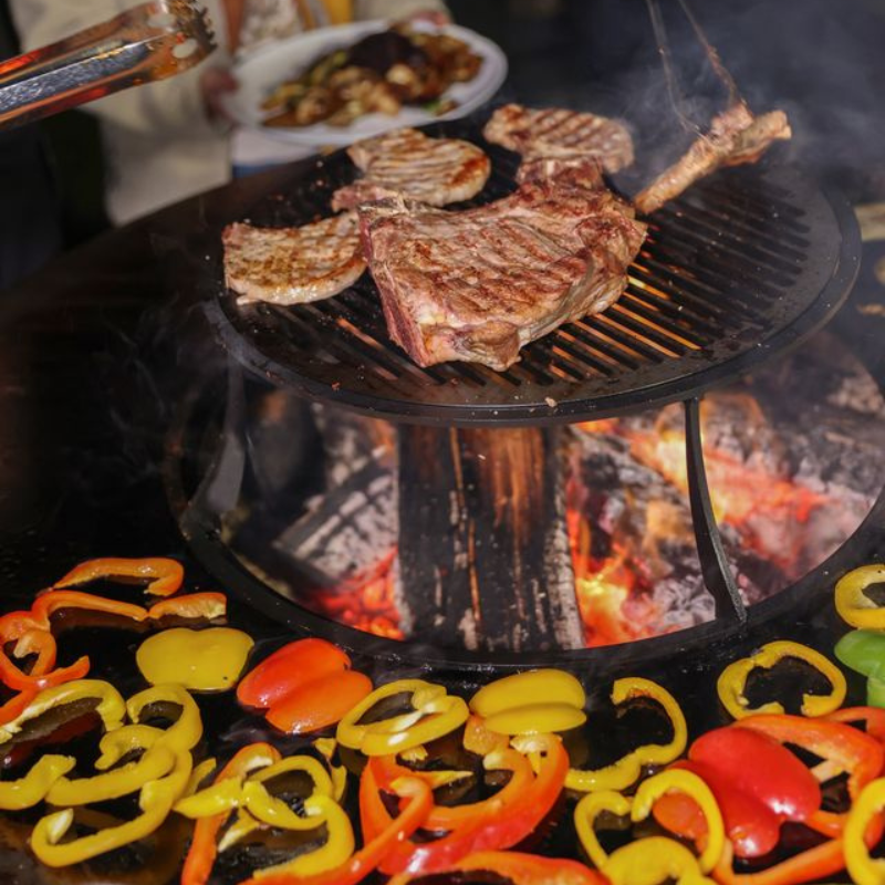BonFeu, BonBiza Island, BBQ Plancha (80cm) with Table
