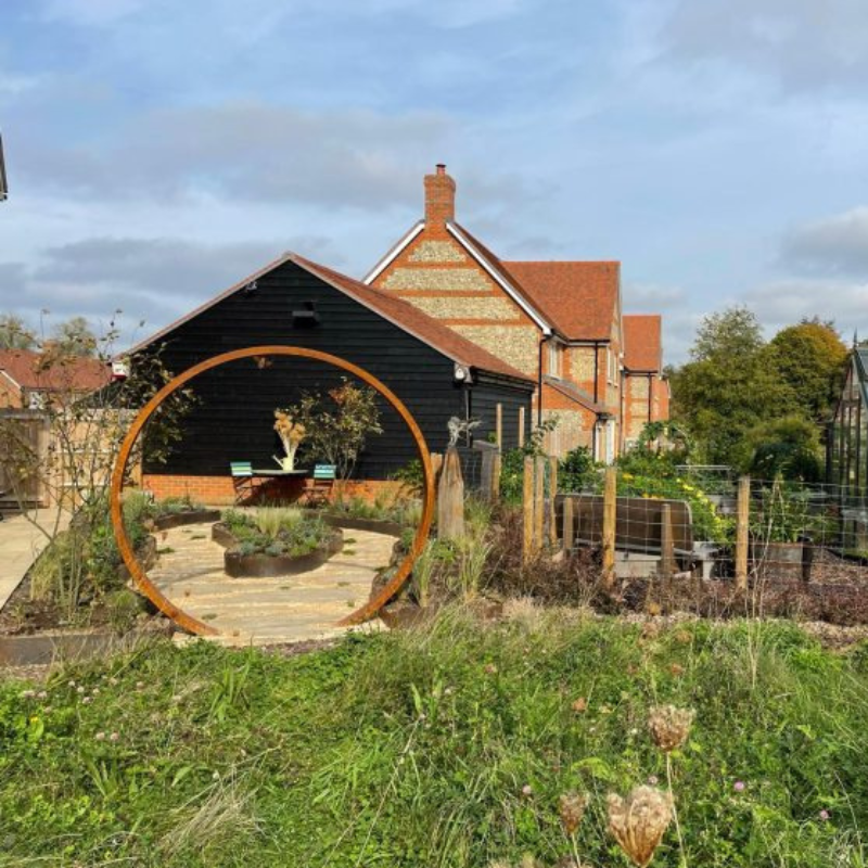 Corten Steel Moongate β 2.2 Meter ring