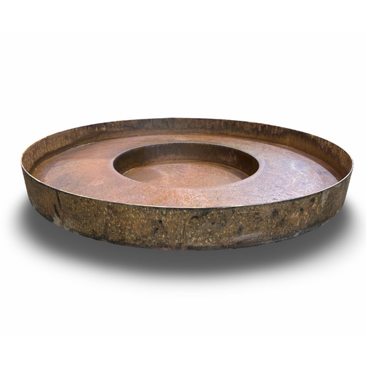Corten Steel Water Bowl