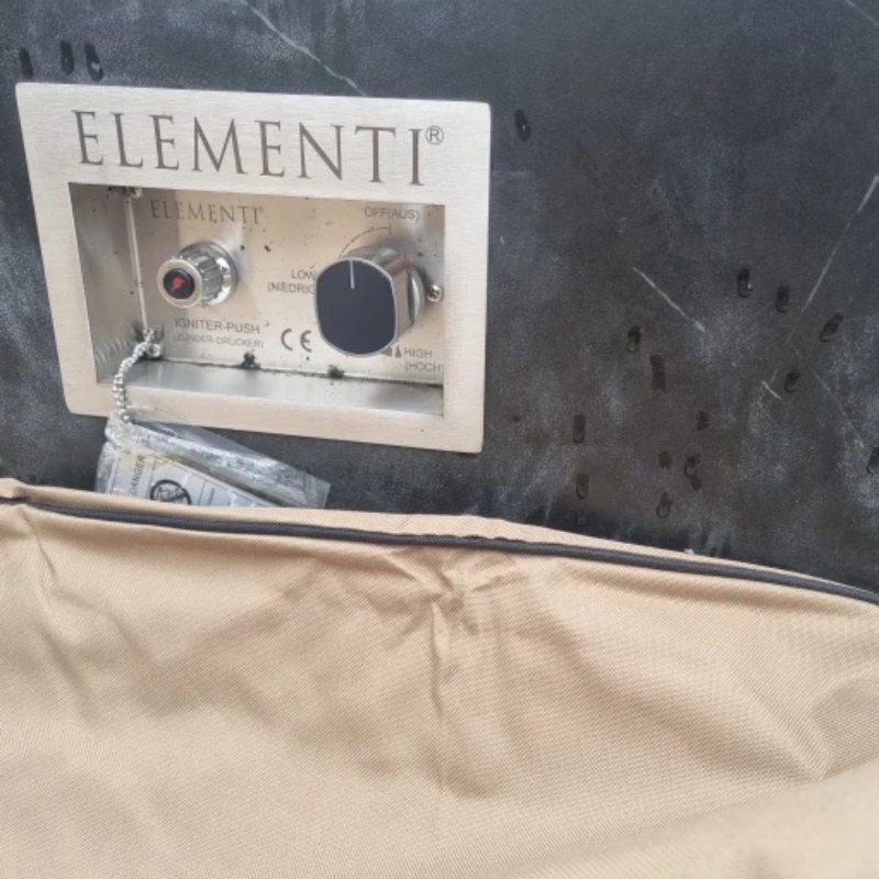 Elementi Canvas Cover For Granville Fire Table Outdoor Protection