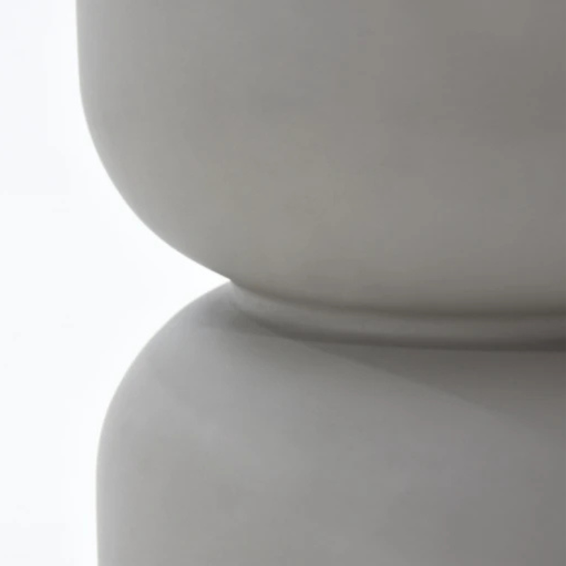 Elementi, Chronos Side Table, Space Grey Outdoor