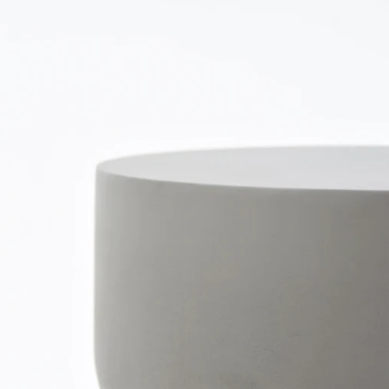 Elementi, Chronos Side Table, Space Grey Outdoor