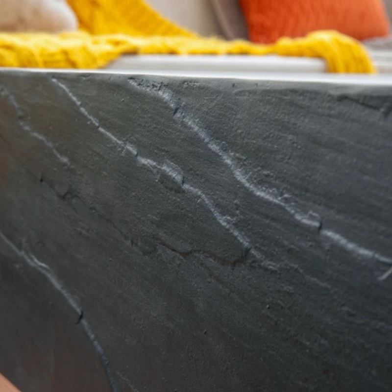 Elementi, Colorado Coffee Table, Square Large, Slate Black Outdoor