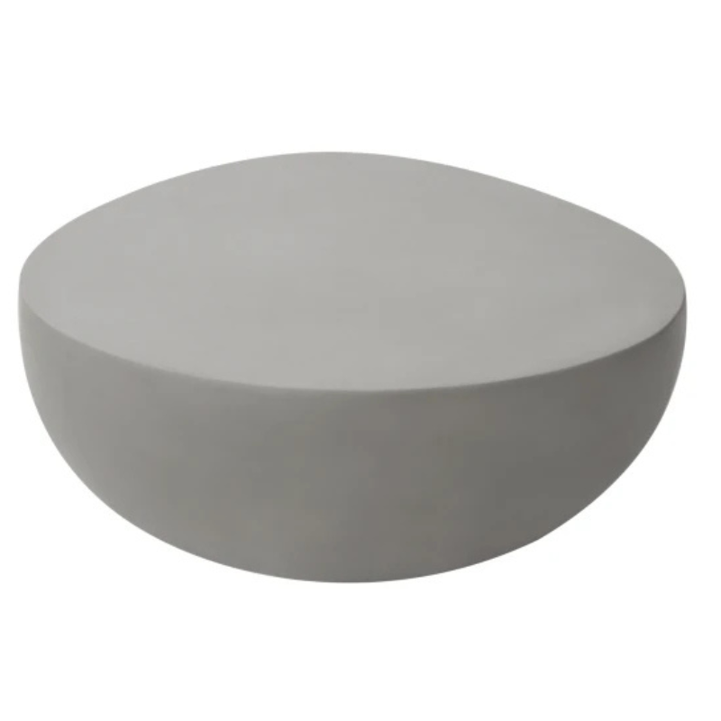 Elementi, Ikaria Cobble Coffee Table, Space Grey Outdoor