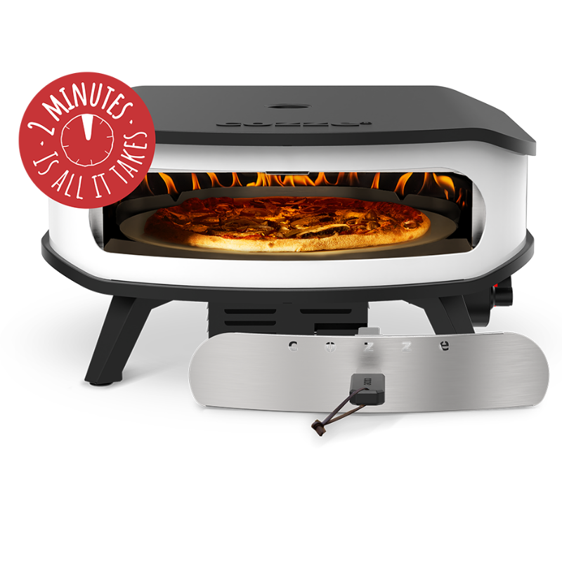 Cozze 17" Gas Pizza Oven with Rotating Stone – Outdoor Pizza Pro