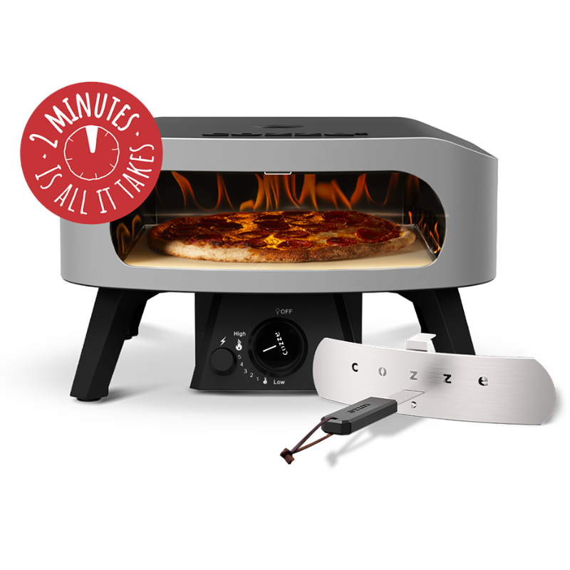 Cozze 13" Classic Gas Pizza Oven – Fast Outdoor Pizza in 2 Minutes
