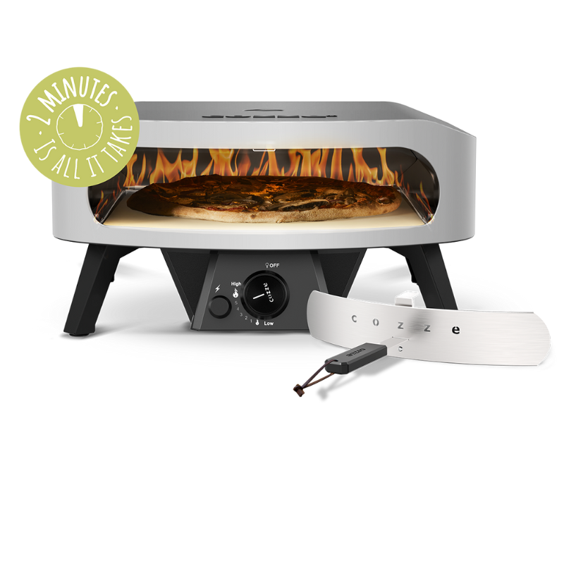 17" Classic Gas Pizza Oven – Fast Outdoor Cooking with 500°C Heat