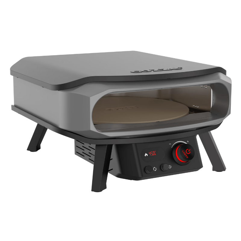 Cozze 17" Electric Pizza Oven with Rotating Stone – Indoor/Outdoor