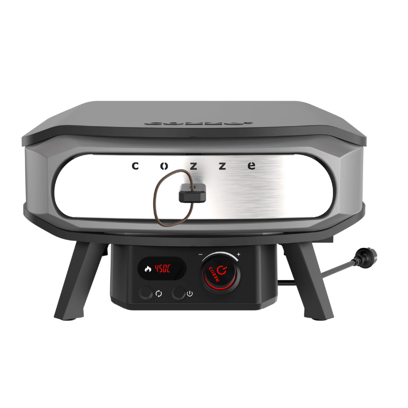 Cozze 17" Electric Pizza Oven with Rotating Stone – Indoor/Outdoor