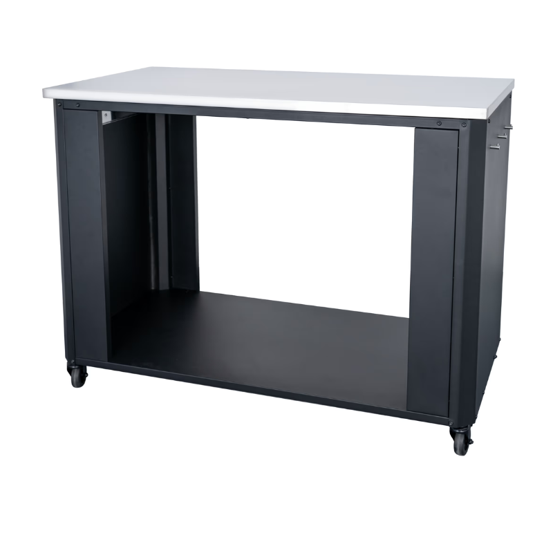 Cozze Outdoor Kitchen 115 – Open Prep Table with Stainless Steel Top