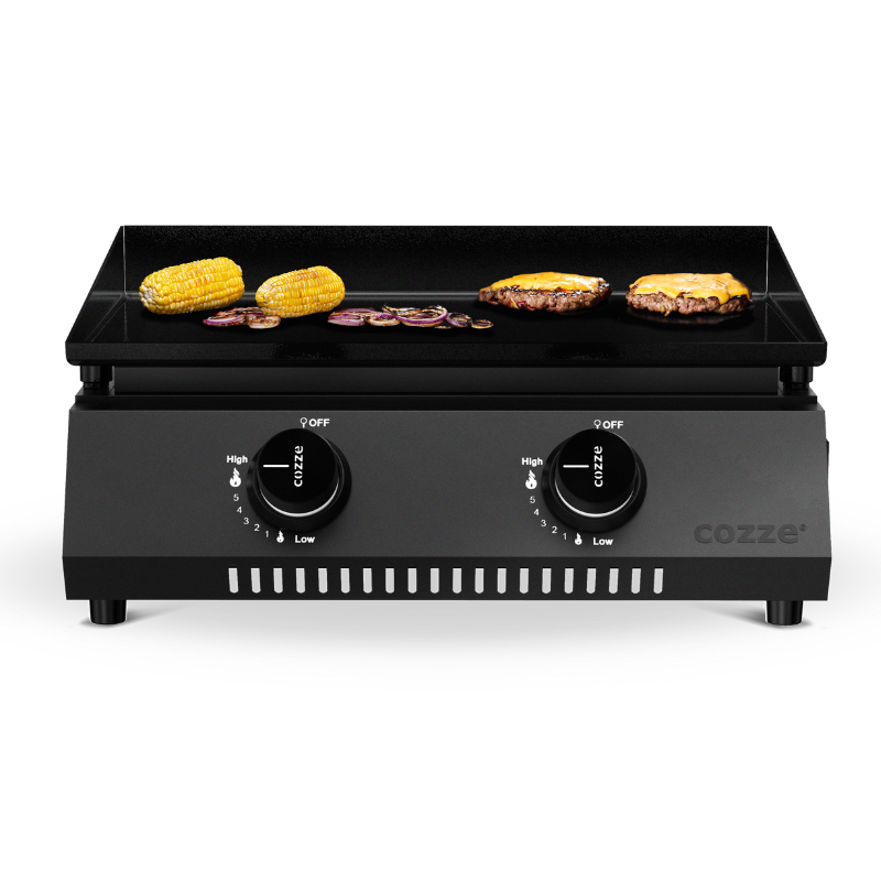 Cozze G-400 Gas Plancha – Compact Tabletop Grill for Outdoor Cooking