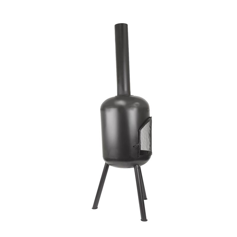 Bonfeu, BonBono, Outdoor Fireplace and Grill, Black