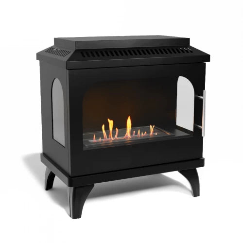 Atlanta Single Bioethanol Stove Indoor 3-Sided Fireplace