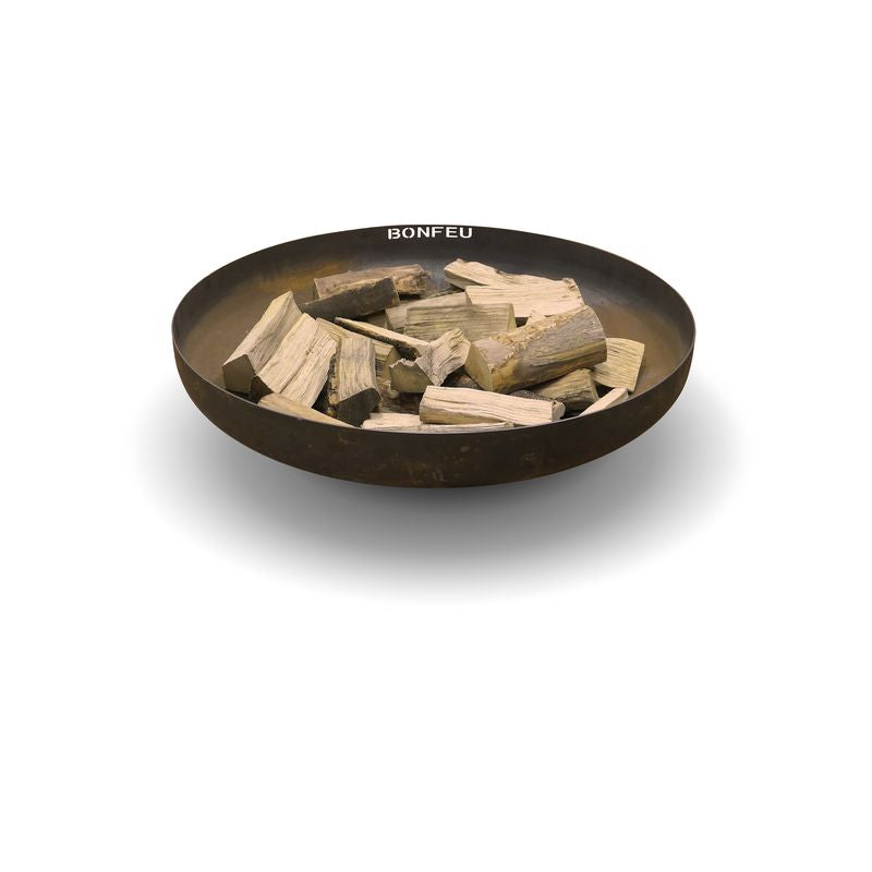 BonFeu, BonBowl (100cm) Fire Bowl, Rusty Brown