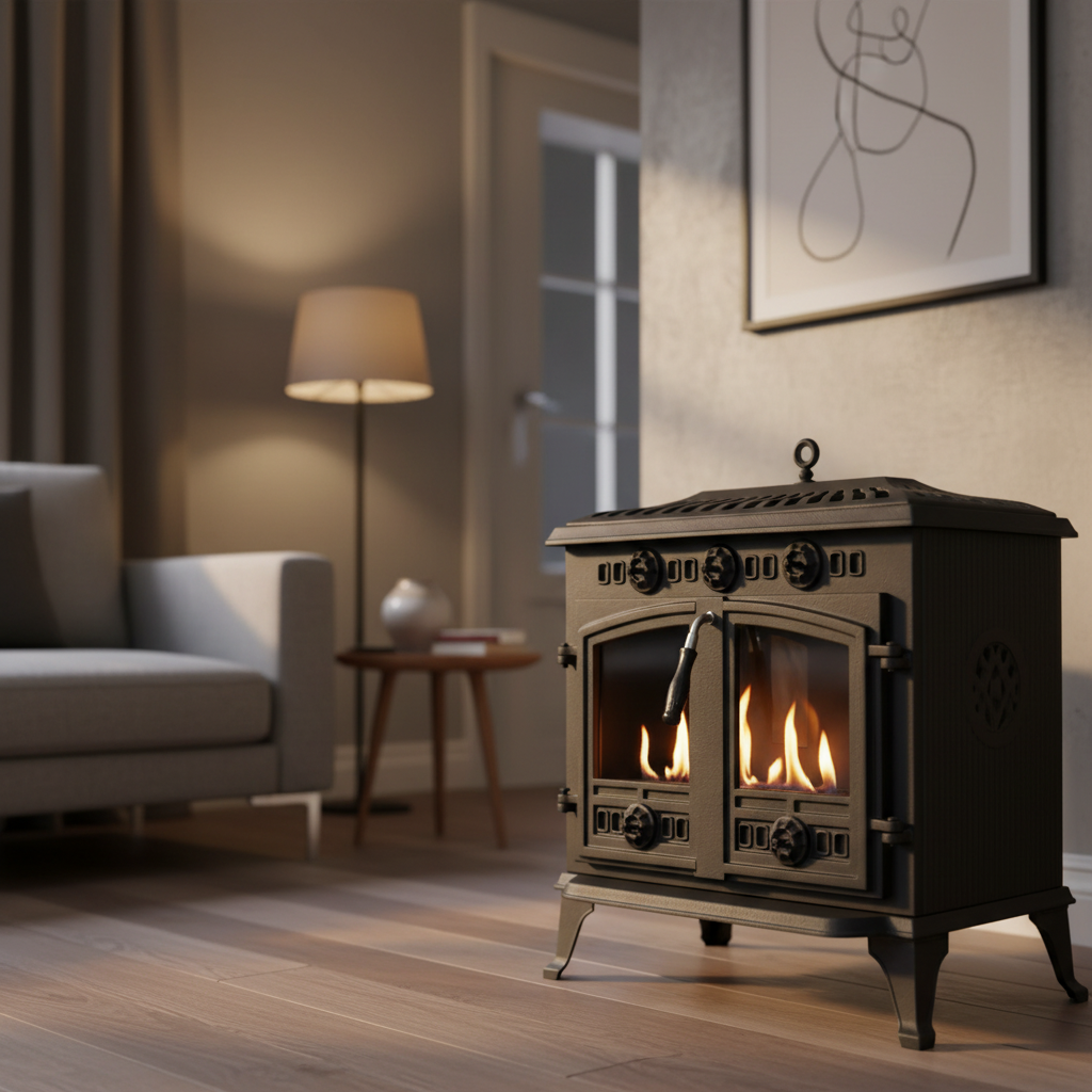 ScandiFlames Spitsbergen Bioethanol Stove | 2.1 Litre, 2.3 KW ScandiFlames Spitsbergen Bioethanol Stove | 2.1 Litre, 2.3 KW