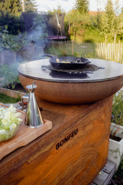 BonFeu BonBiza Island BBQ Plancha 100cm with Table