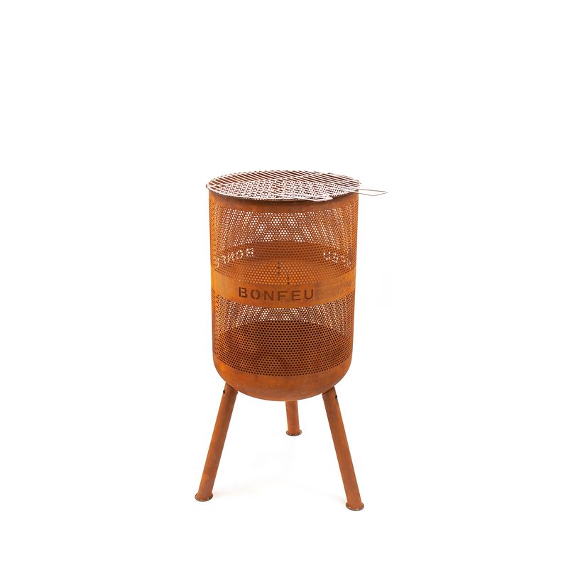 BonFeu, BonVes 45, Fire Pit, Rust