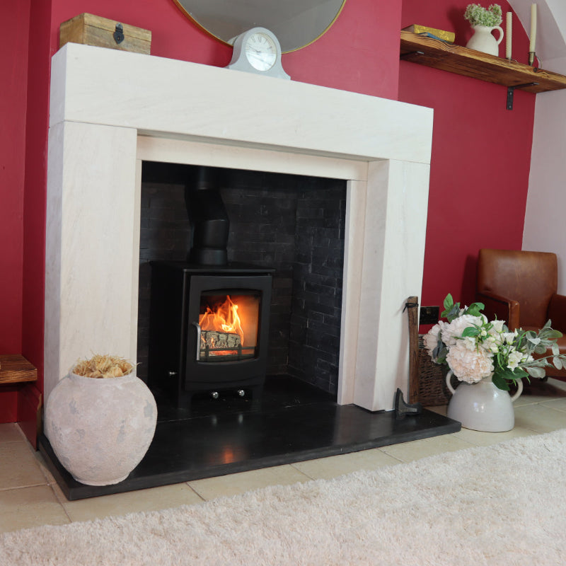 Harlech Limestone Fireplace Surround for Modern Gas, Electric or Solid Fuel Fires