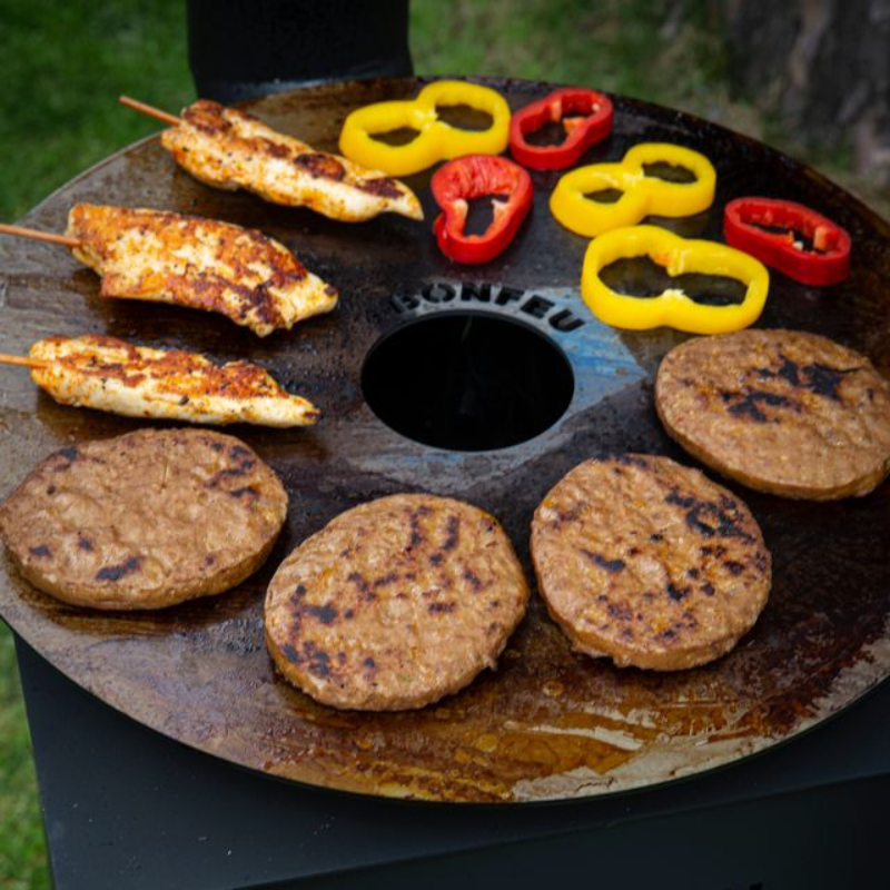 BonFeu, BonCarre, Outdoor Fireplace, Rust