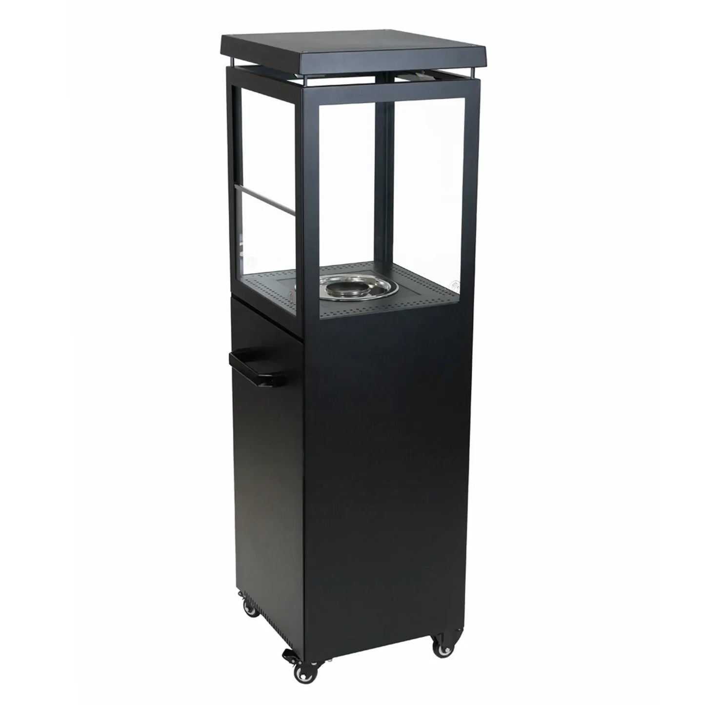 Muztag Premium Fire Paris – Black Bioethanol Fireplace