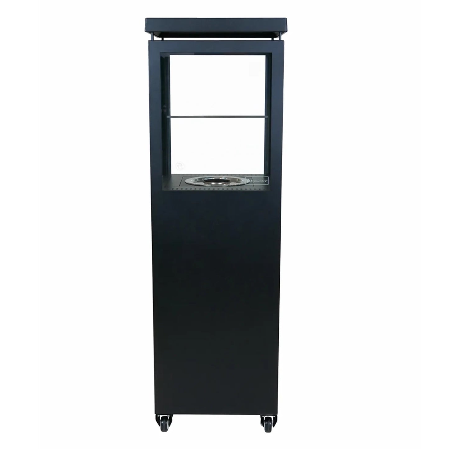 Muztag Premium Fire Paris – Black Bioethanol Fireplace