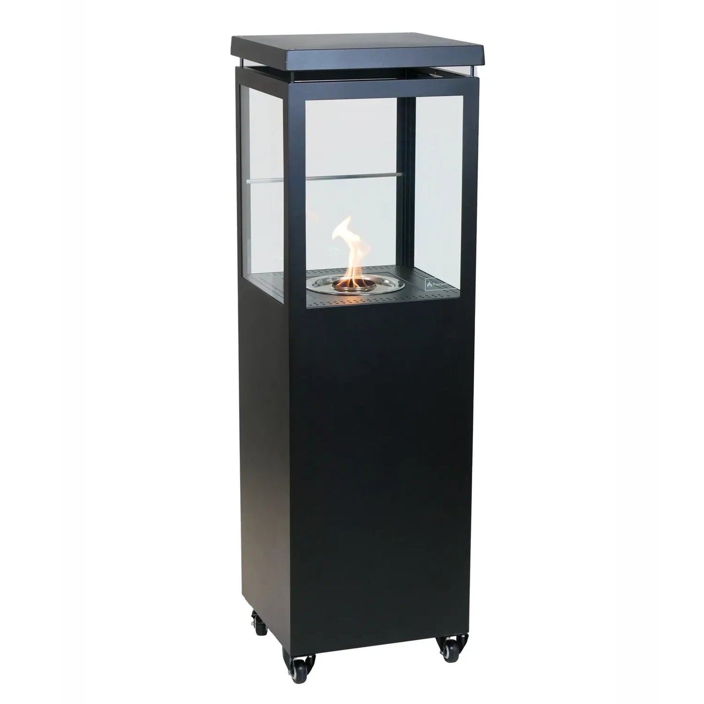 Muztag Premium Fire Paris – Black Bioethanol Fireplace
