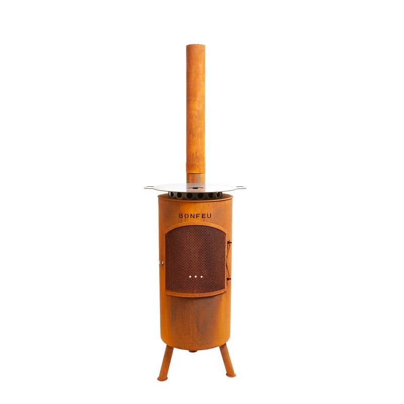 BonFeu, BonTino, Outdoor Fireplace, Rust