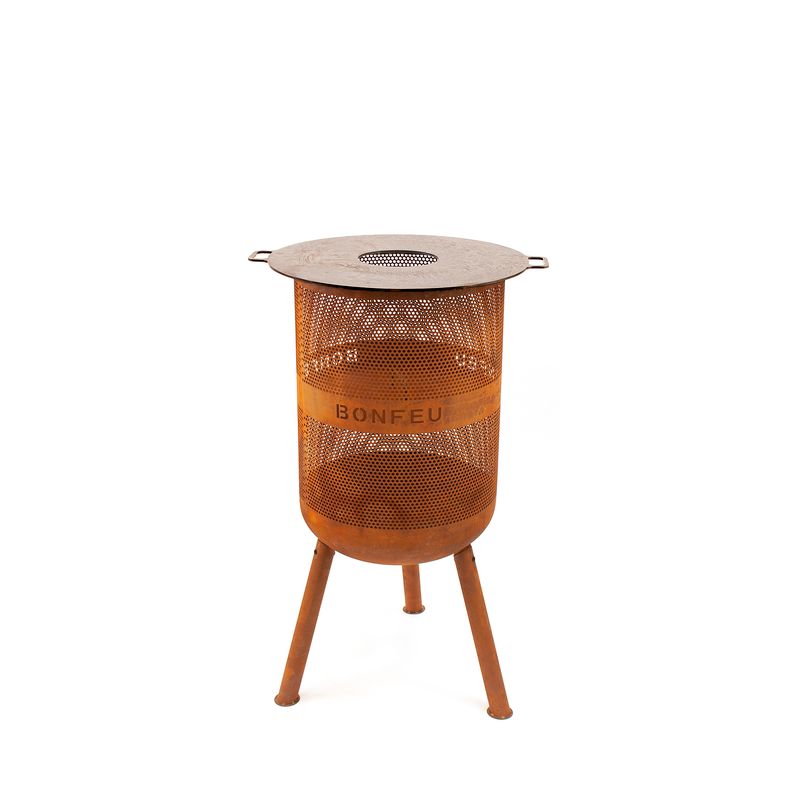 BonFeu, BonVes 45, Fire Pit, Rust