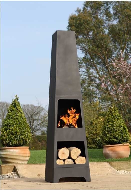 HEAT Outdoor Living Oslo Terrace Fireplace β Stylish Garden Heating