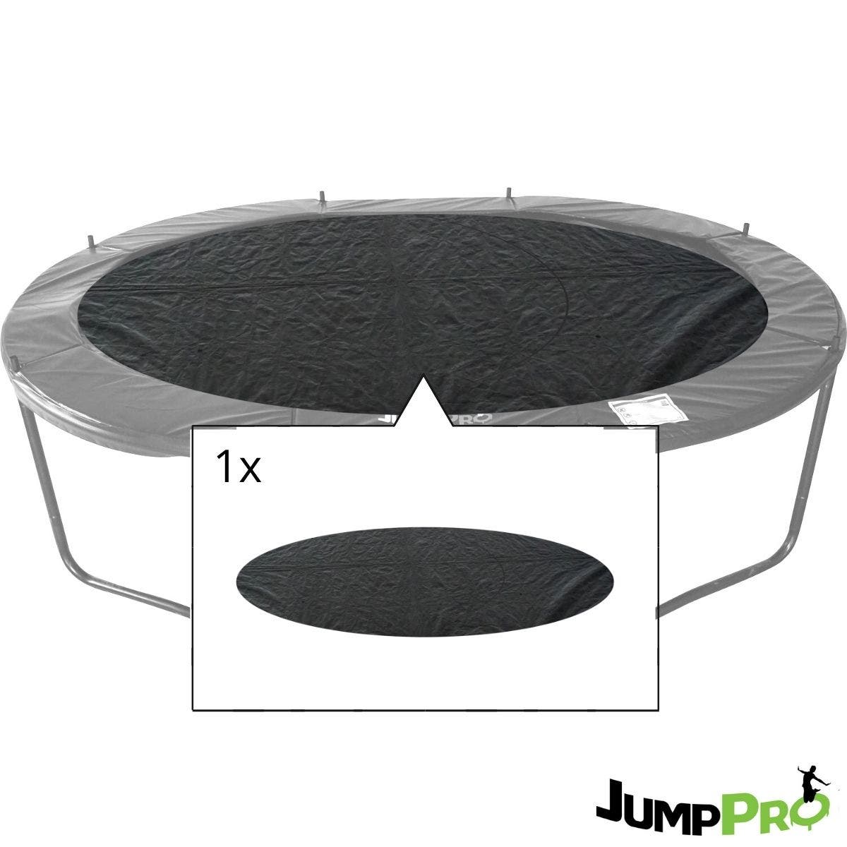 10ft x 7ft JumpPRO® Black Oval Trampoline Bed Cover